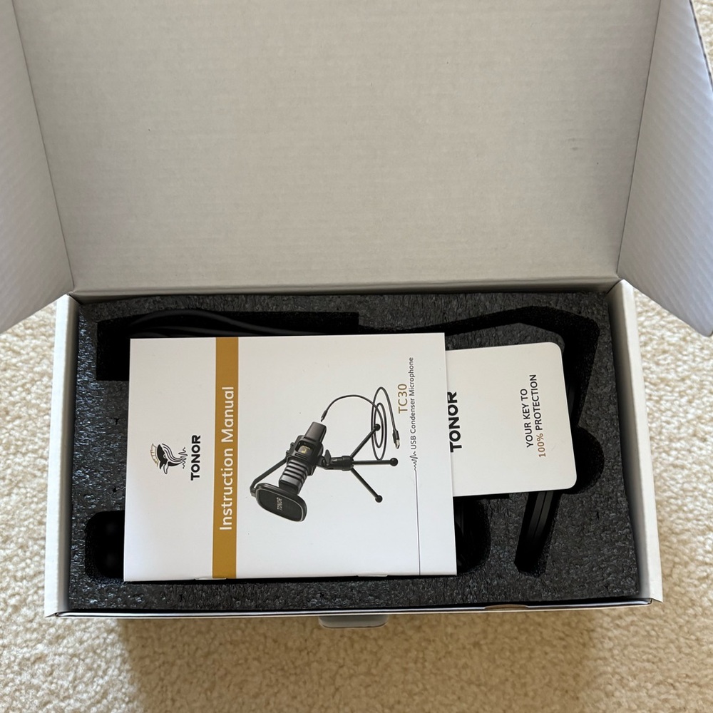 NWT Tonor USB Plug-In Computer Microphone for Mac/PC. - Picture 9 of 10